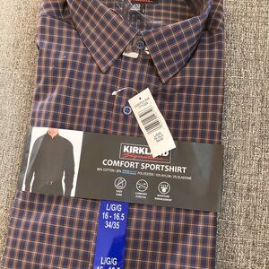 Kirkland Men Dress Shirt NWT